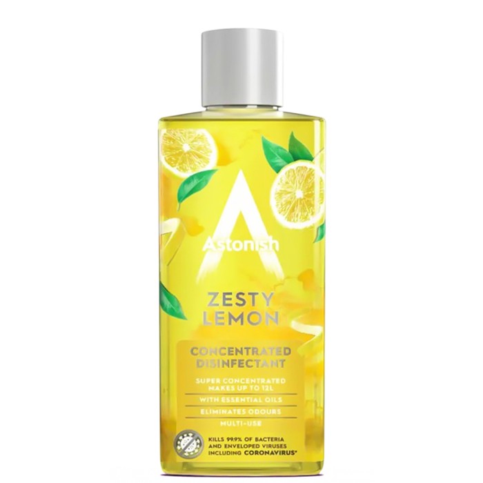 Многофункциональный концентрат Astonish для мытья и дезинфекции «Лимонный Взрыв», 300 мл - 